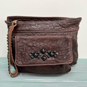Tylie Malibu Pebbled Leather Studded Bag